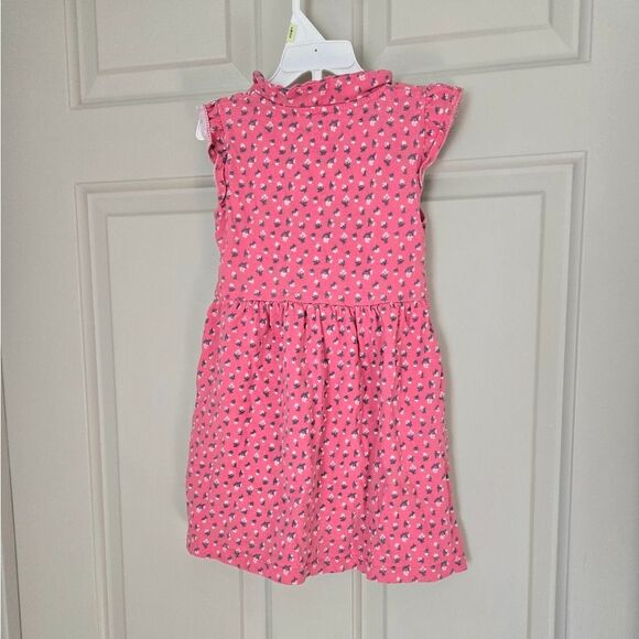 5/$10 Carter's Pink Floral Dress - Picture 4 of 4